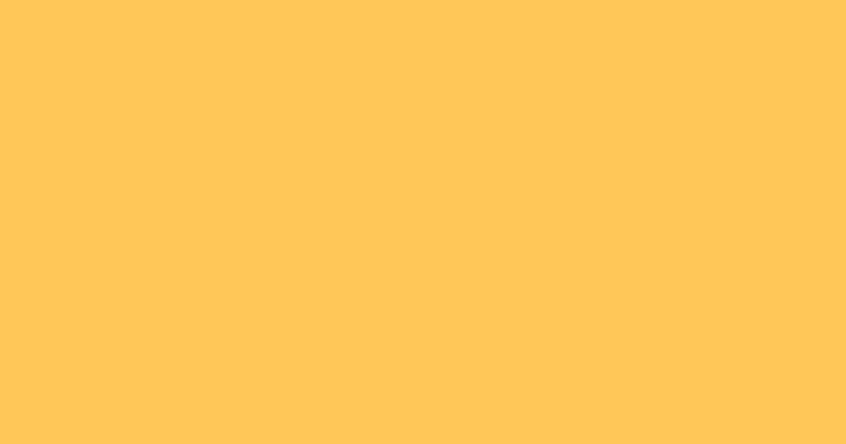 Pantone® 135 C color swatch, approximately #FFC658