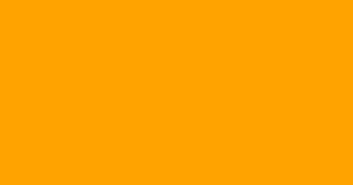 Pantone® 137 C color swatch, approximately #FFA300
