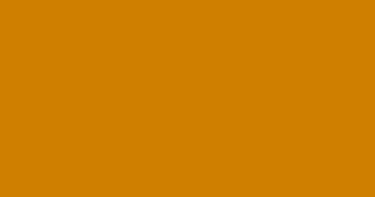 Pantone® 145 C color swatch, approximately #CF7F00