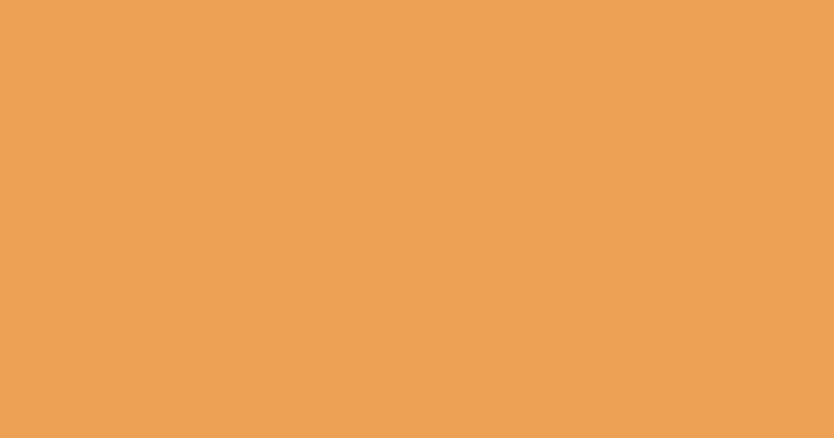 Pantone® 157 C color swatch, approximately #ECA154