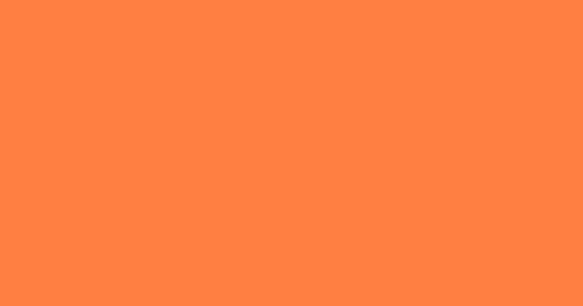Pantone® 164 C color swatch, approximately #FF7F41