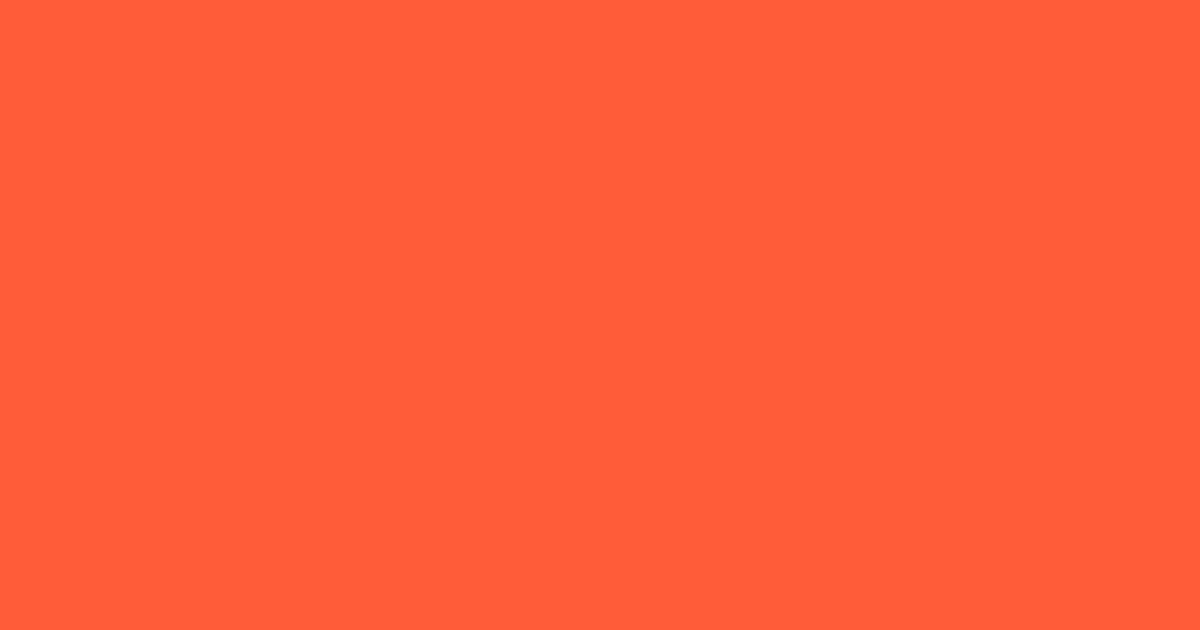 Pantone® 171 C color swatch, approximately #FF5C39