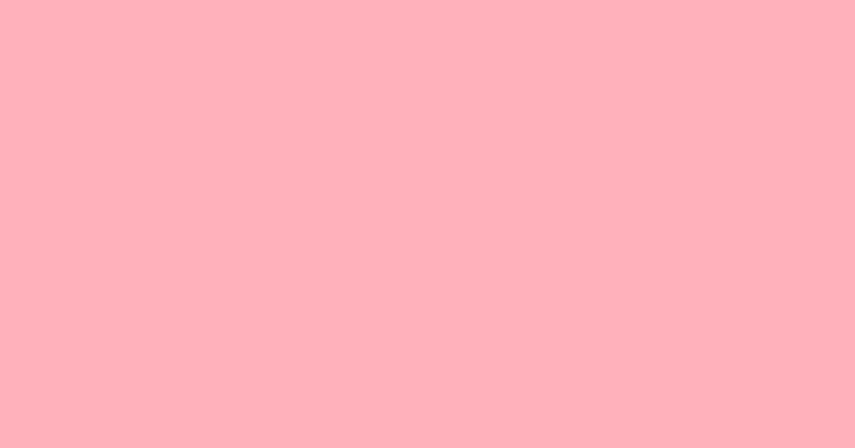 Pantone® 176 C color swatch, approximately #FFB1BB