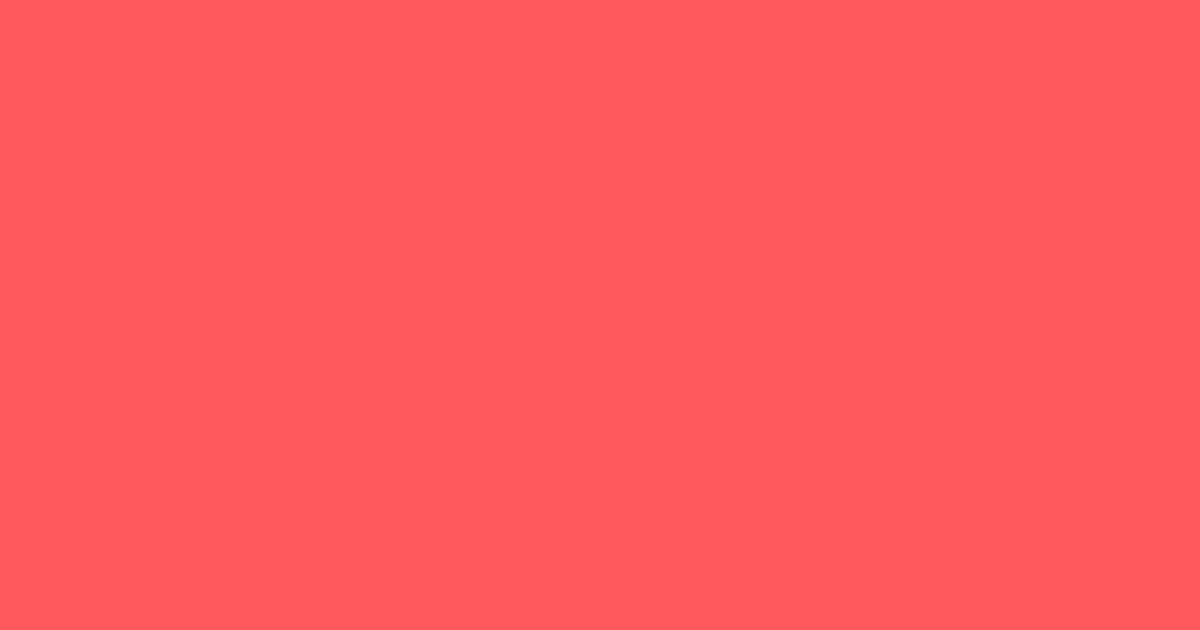 Pantone® 178 C color swatch, approximately #FF585D