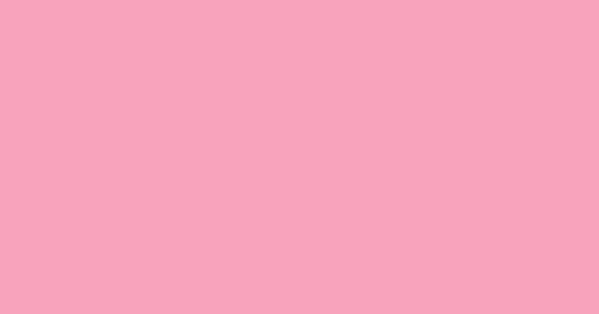 Pantone® 189 C color swatch, approximately #F8A3BC