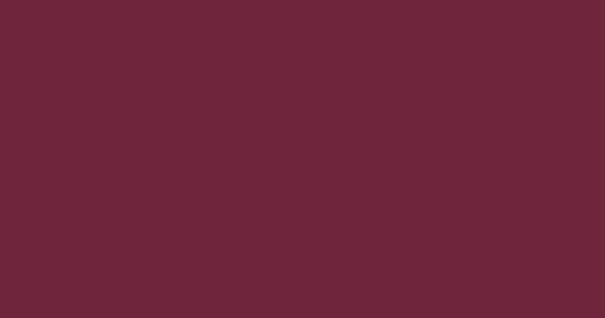 Pantone® 209 C color swatch, approximately #6F263D