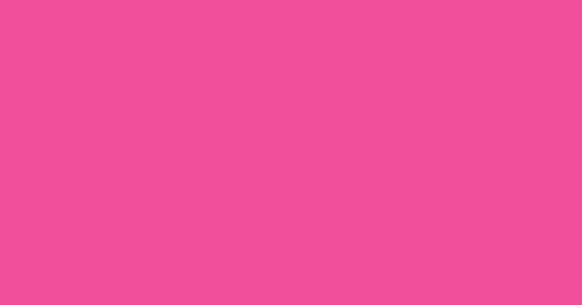 Pantone® 212 C color swatch, approximately #F04E98