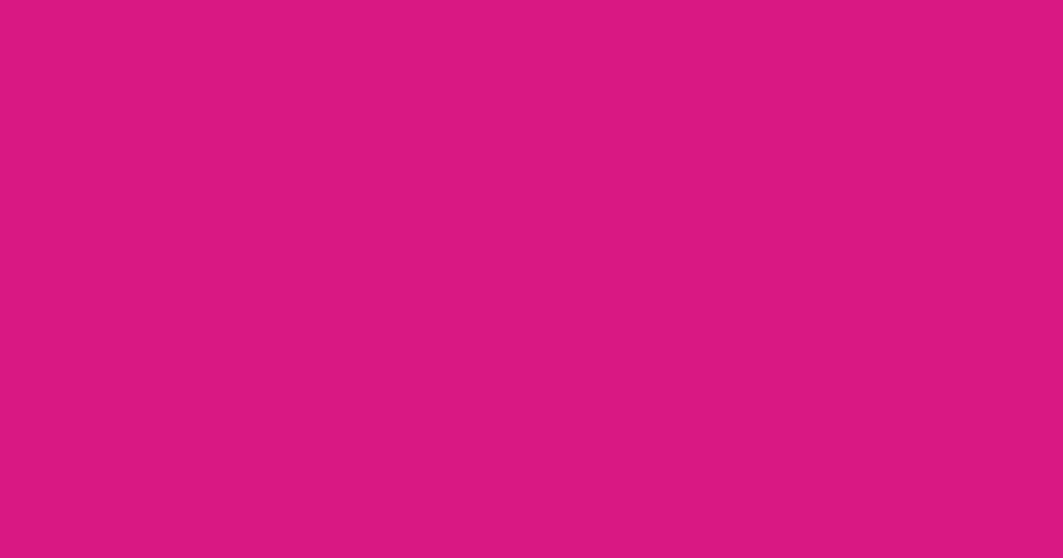 Pantone® 219 C color swatch, approximately #DA1884
