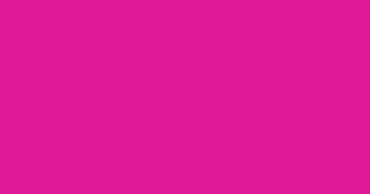 Pantone® 225 C color swatch, approximately #DF1995