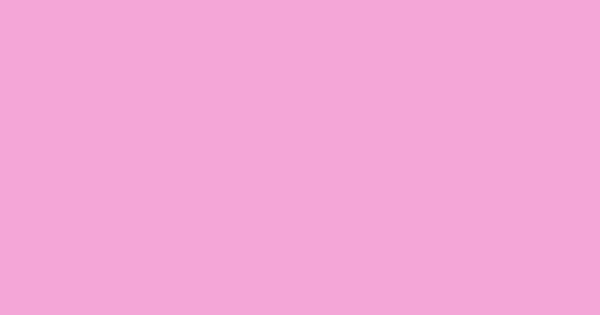 Pantone® 230 C color swatch, approximately #F4A6D7