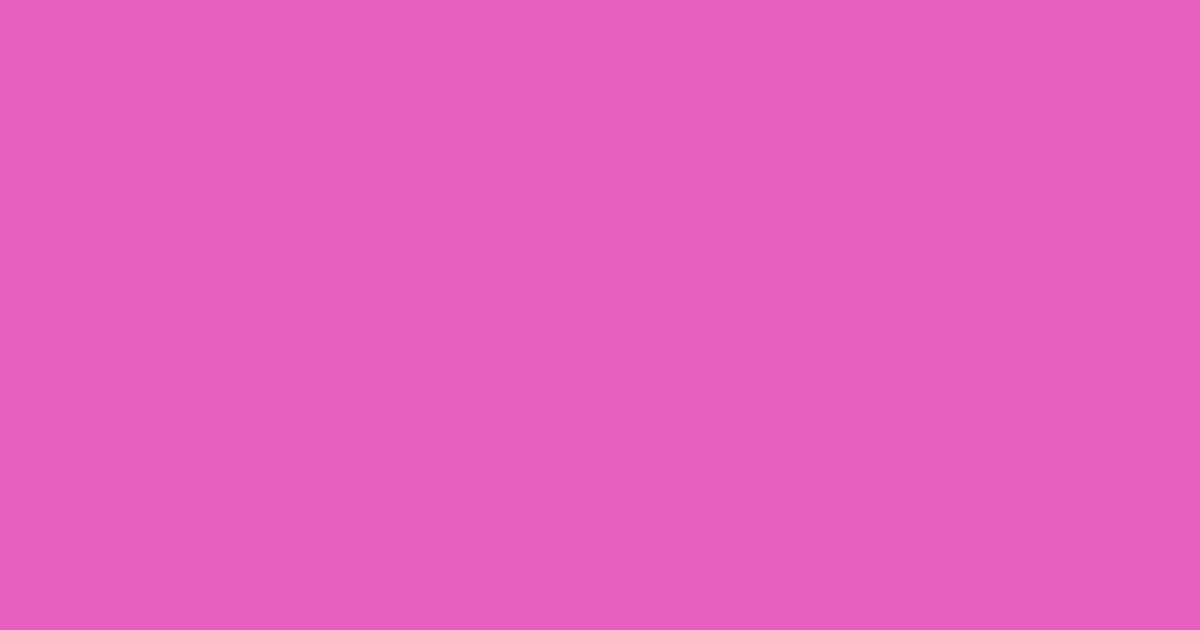 Pantone® 238 C color swatch, approximately #E45DBF