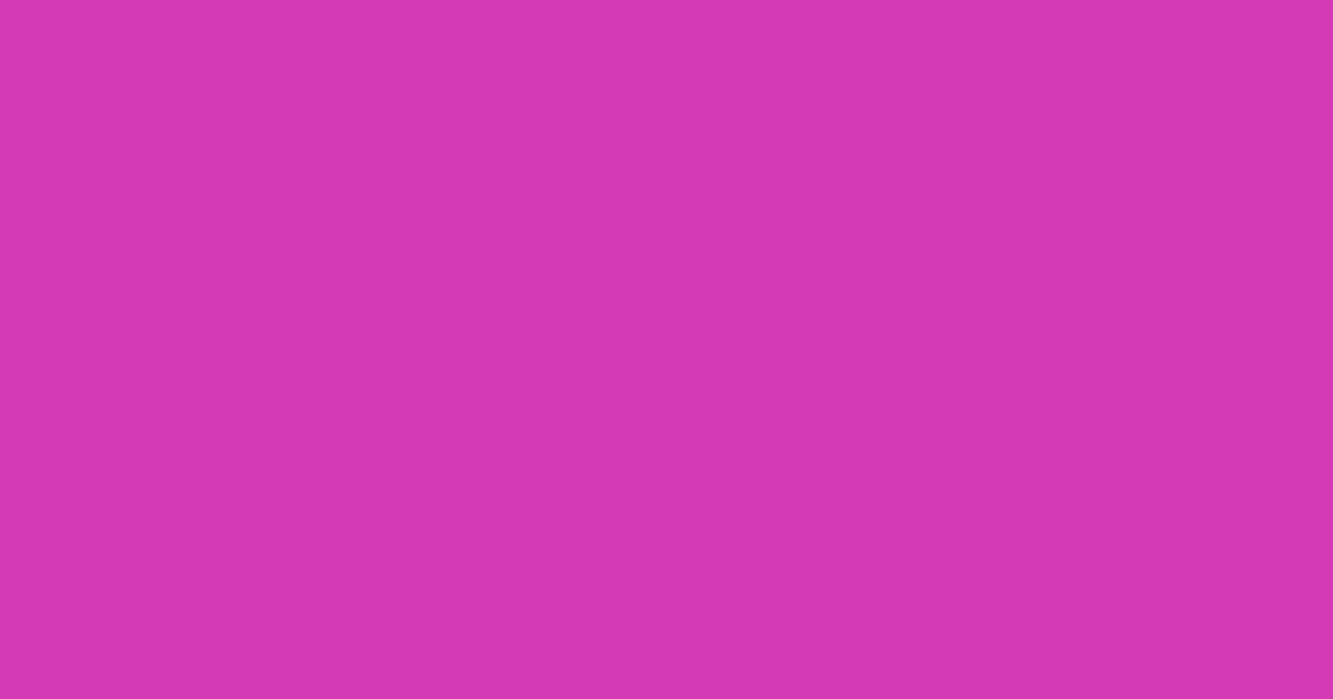 Pantone® 2385 C color swatch, approximately #D539B5
