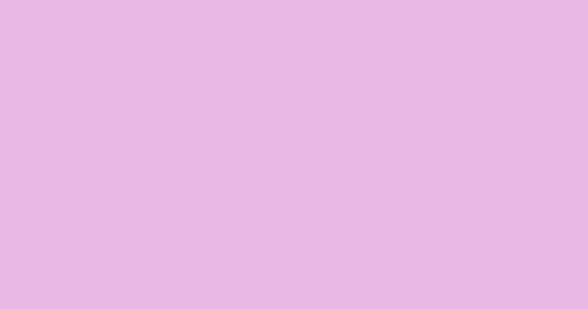 Pantone® 243 C color swatch, approximately #EAB8E4