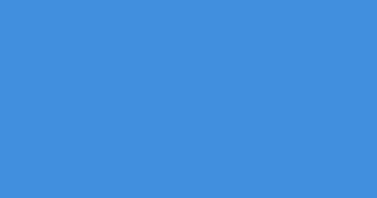 Pantone® 279 C color swatch, approximately #418FDE