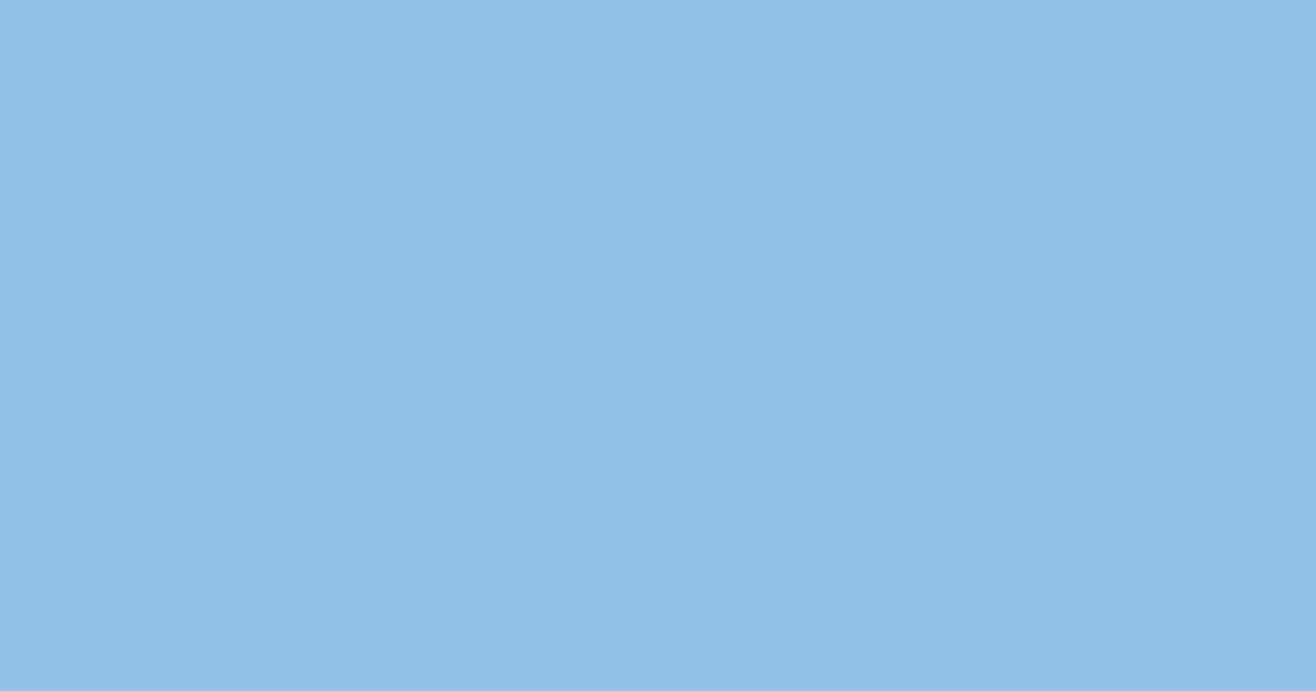 Pantone® 283 C color swatch, approximately #92C1E9