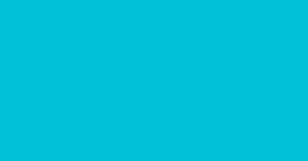 Pantone® 3115 C color swatch, approximately #00C1D5