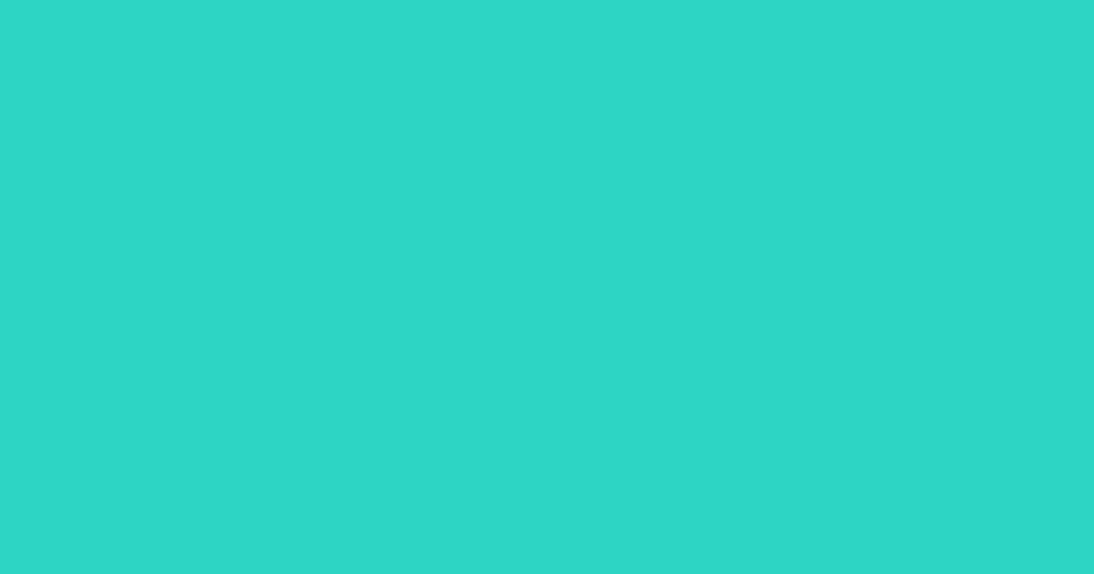 Pantone® 3255 C color swatch, approximately #2CD5C4