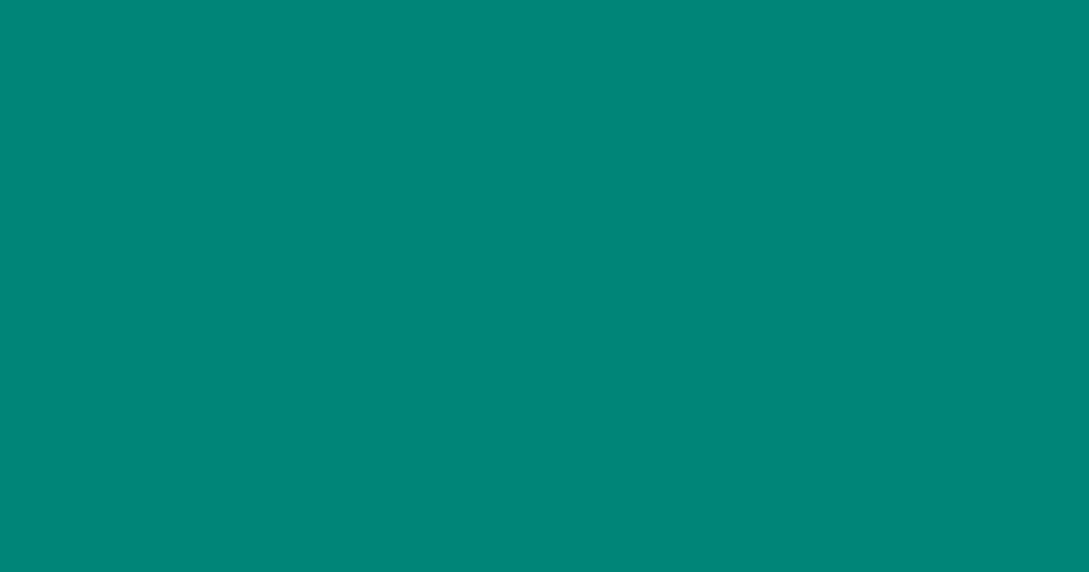 Pantone® 3282 C color swatch, approximately #008578