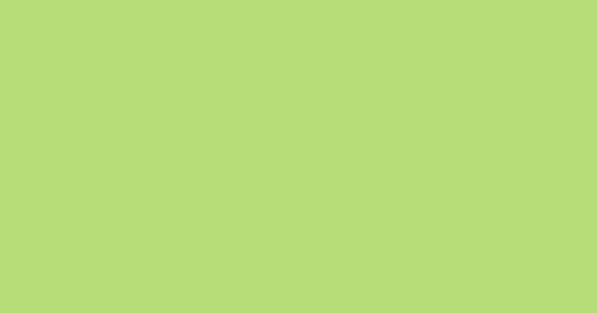 Pantone® 366 C color swatch, approximately #B7DD79