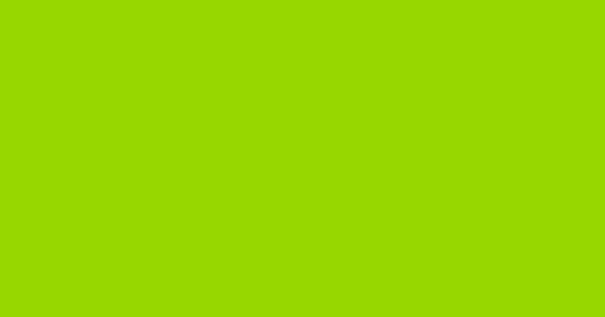 Pantone® 375 C color swatch, approximately #97D700