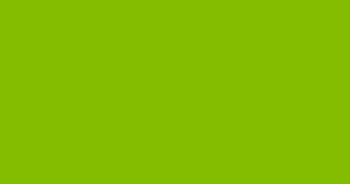 Pantone® 376 C color swatch, approximately #84BD00