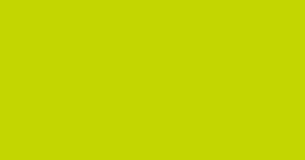 Pantone® 382 C color swatch, approximately #C4D600