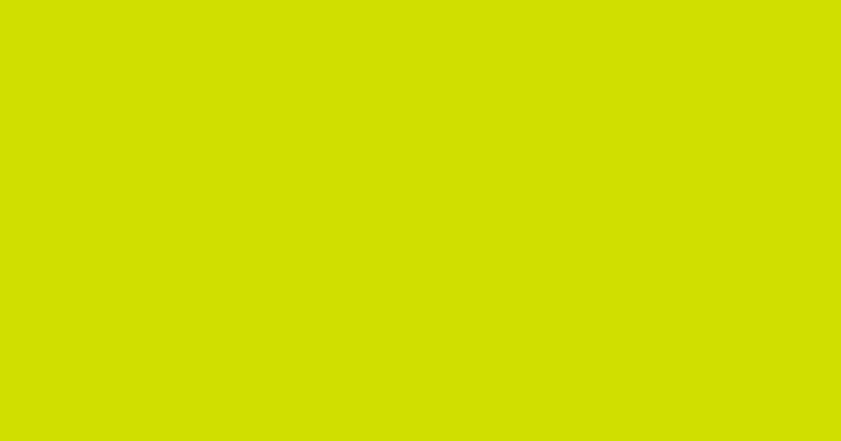 Pantone® 389 C color swatch, approximately #D0DF00