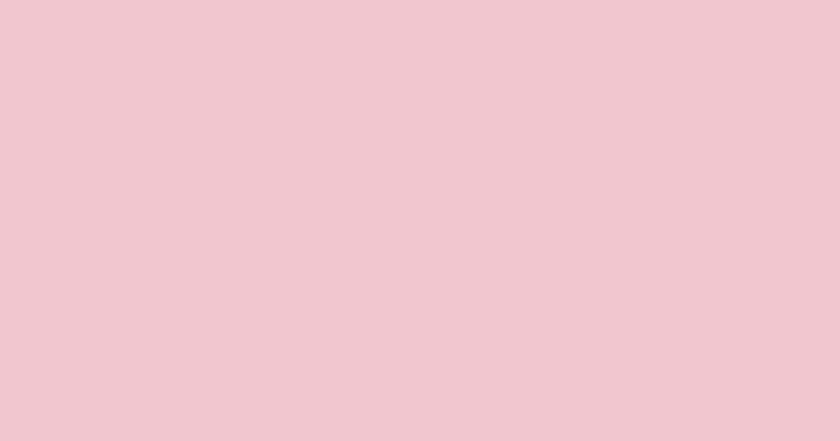 Pantone® 496 C color swatch, approximately #F2C6CF