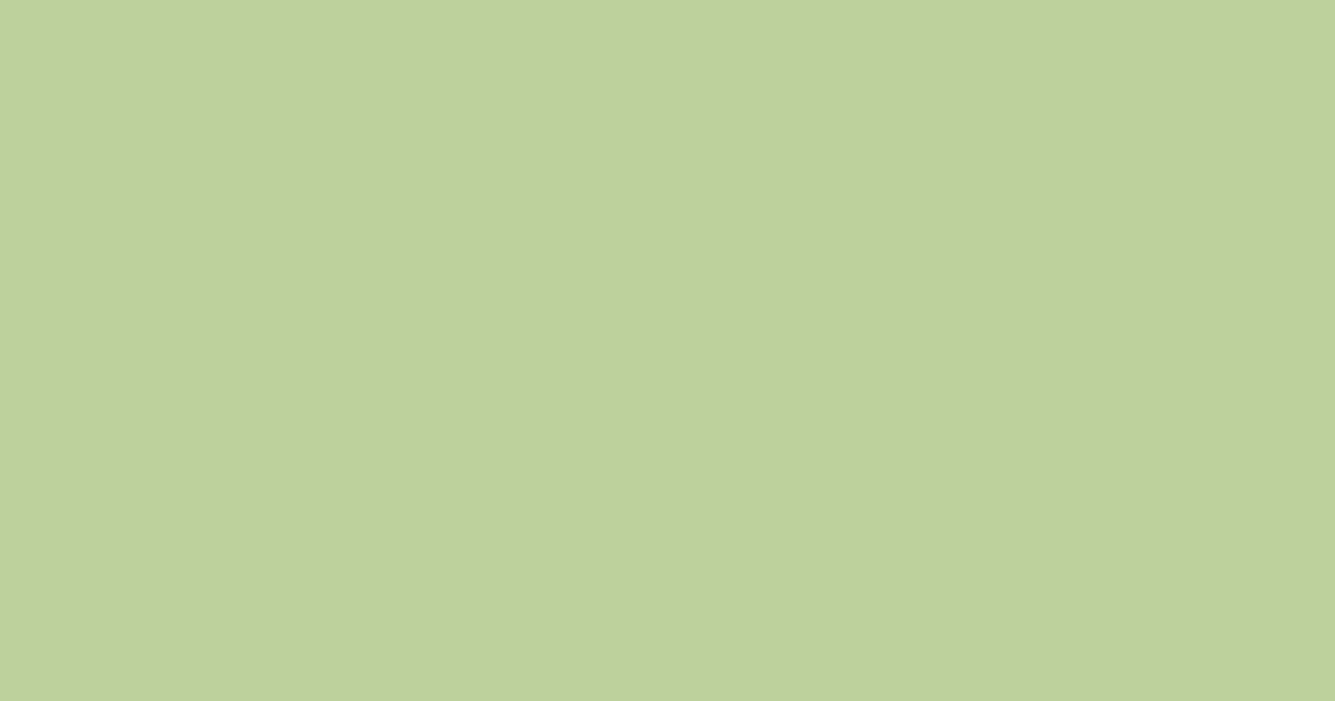 Pantone® 579 C color swatch, approximately #BCD19B