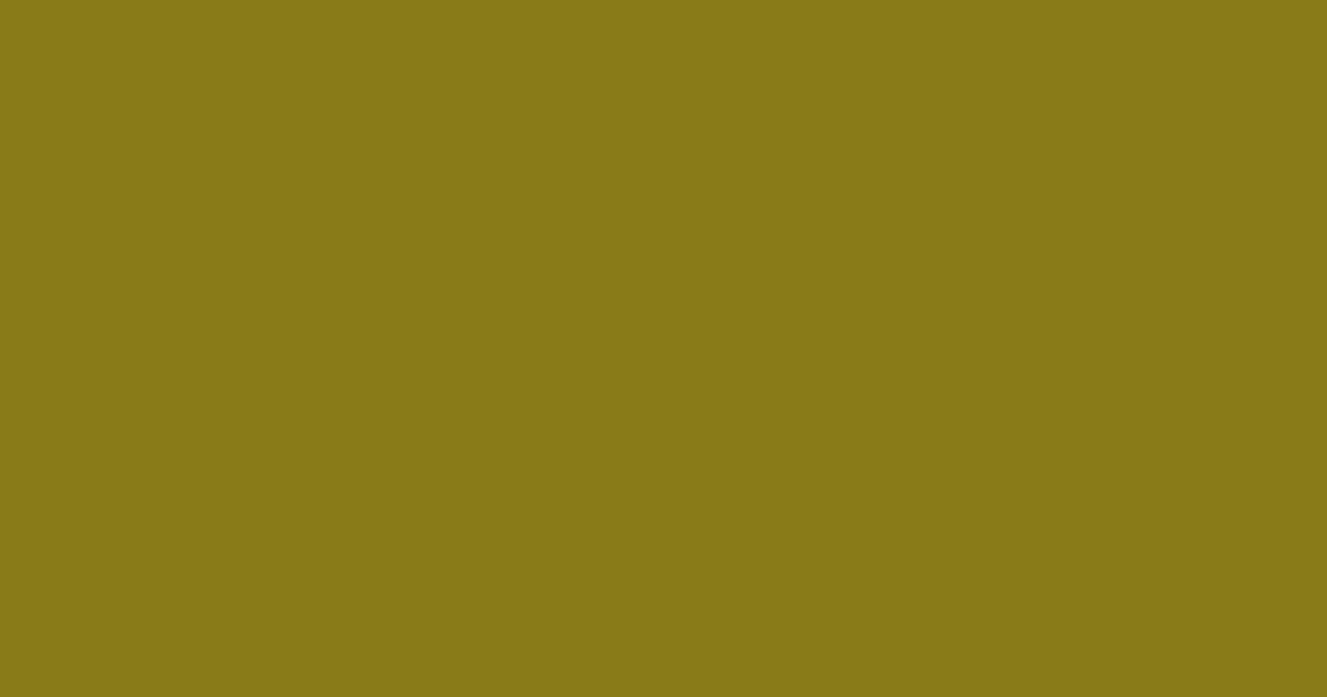 Pantone® 620 C color swatch, approximately #8A7B19