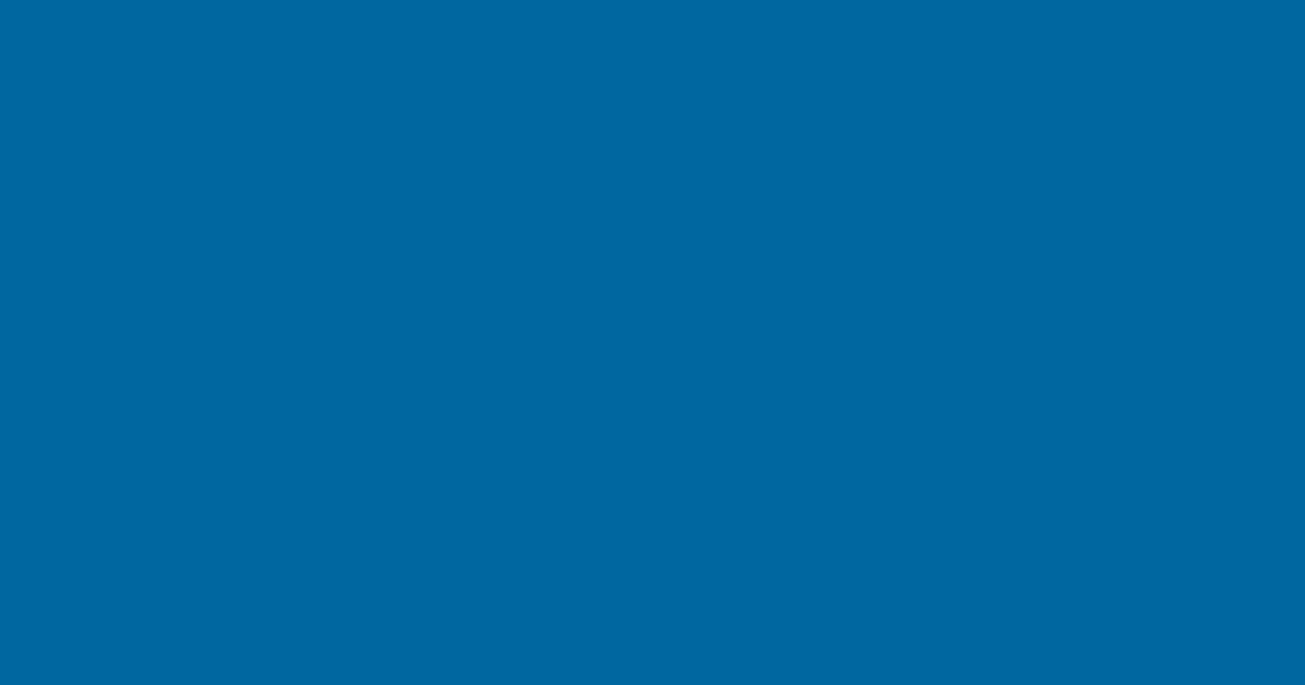 Pantone® 641 C color swatch, approximately #0067A0