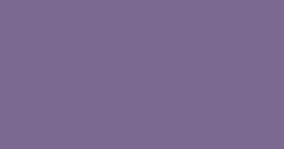 Pantone® 667 C color swatch, approximately #7C6992