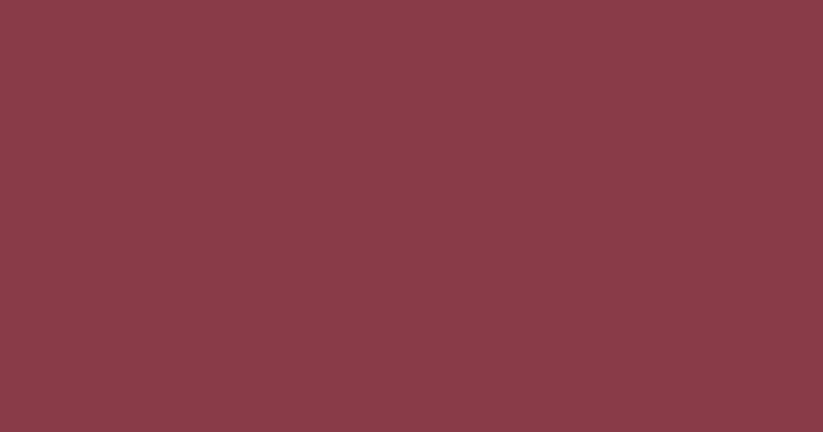 Pantone® 697 C color swatch, approximately #893C47