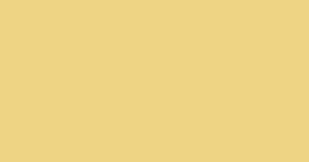 Pantone® 7403 C color swatch, approximately #EED484