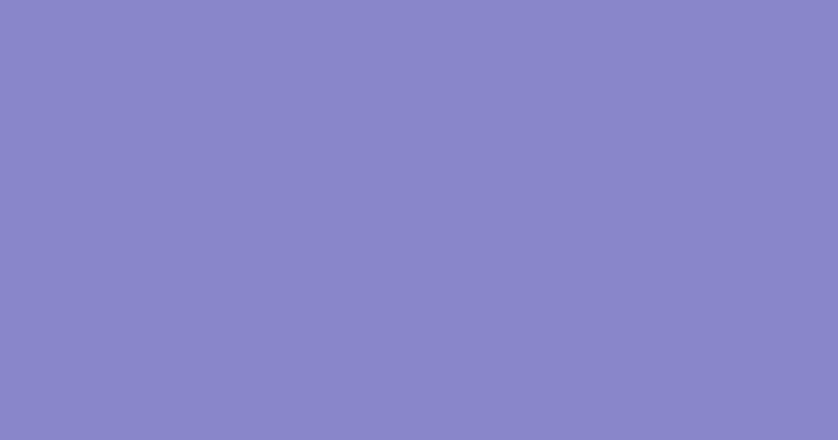 Pantone® 7446 C color swatch, approximately #8986CA