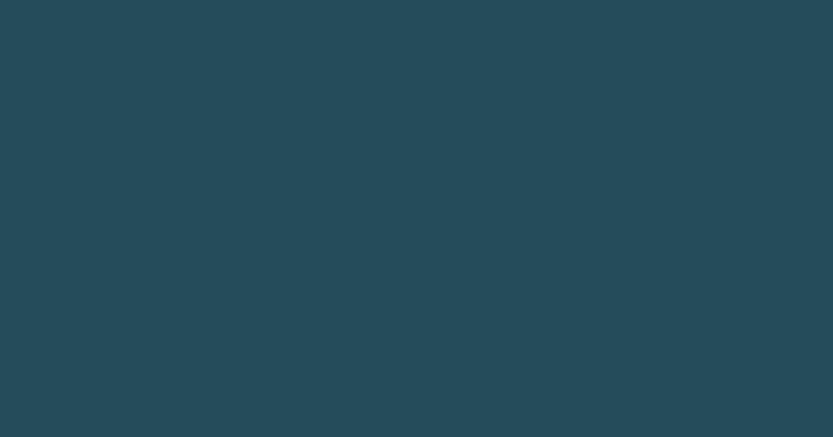 Pantone® 7477 C color swatch, approximately #244C5A