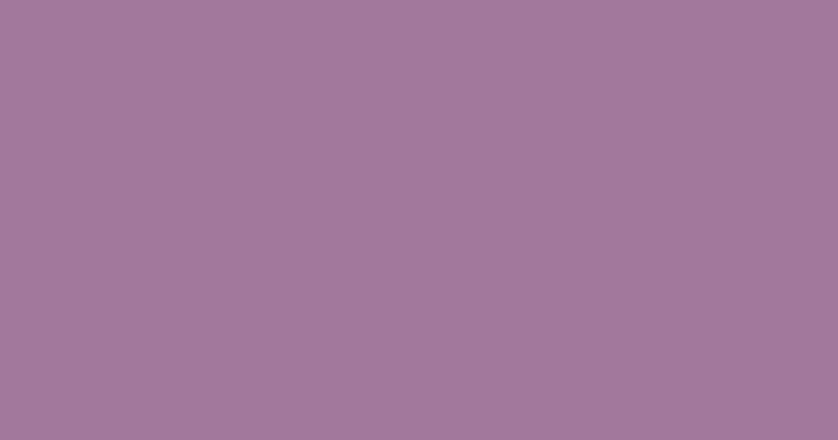 Pantone® 7654 C color swatch, approximately #A2789C