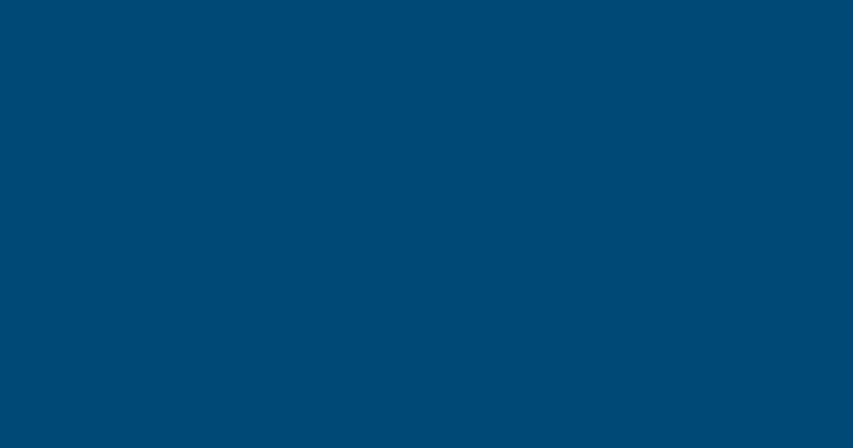 Pantone® 7693 C color swatch, approximately #004976