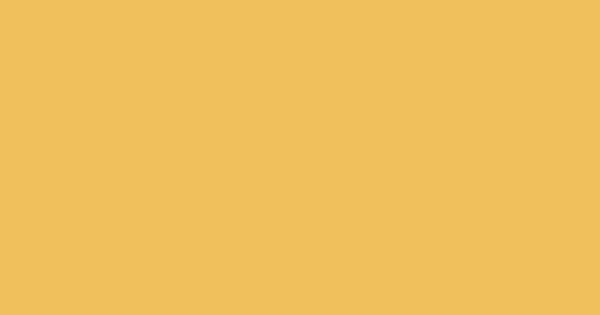 Pantone® 14-0848 Mimosa color swatch, approximately #F0C05A